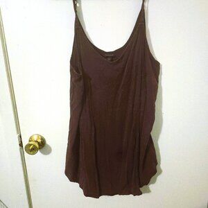 Torrid Size 1 Distressed Burgundy Ava Cami